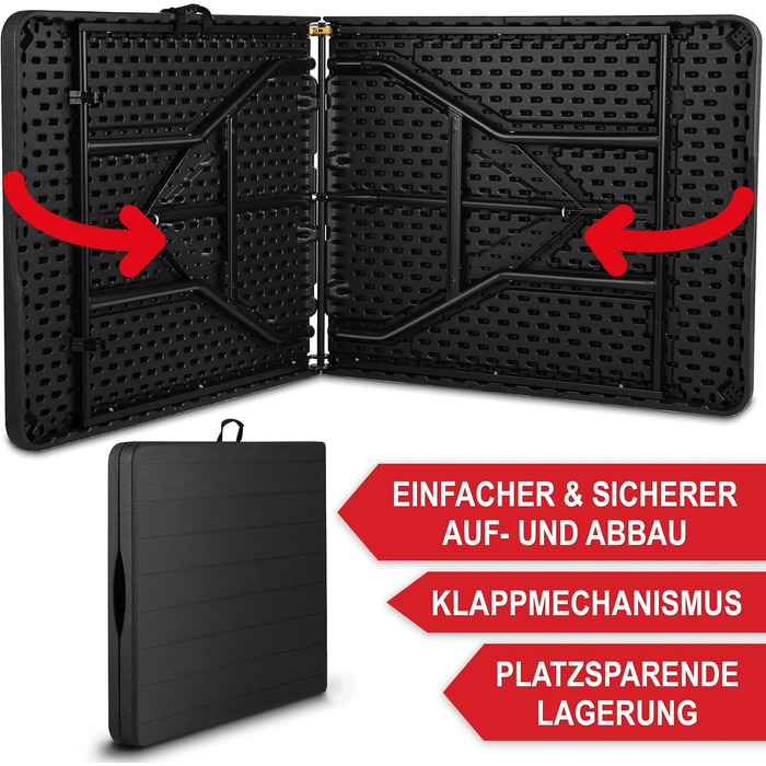 Большой раскладной стол с имитацией дерева Onbest