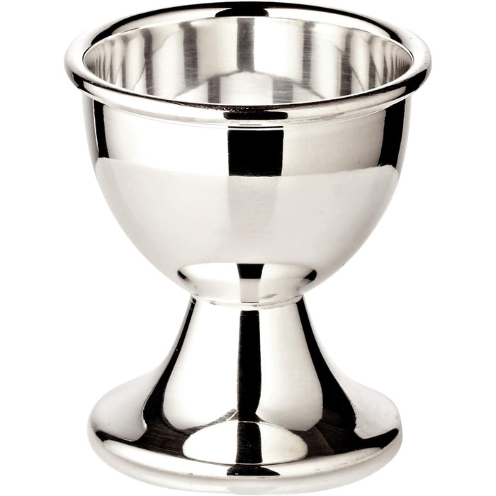 Підставки для яєць EDZARD Classo (висота 5 см), сильно посріблені, класична форма, срібні підставки для яєць на сніданок, пасхальні, для сніданку (2 шт.) (4 шт.)