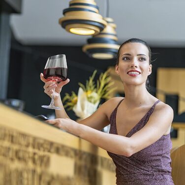 Набор из 4 элегантных бокалов для красного и белого вина 400 мл IMPAGEL