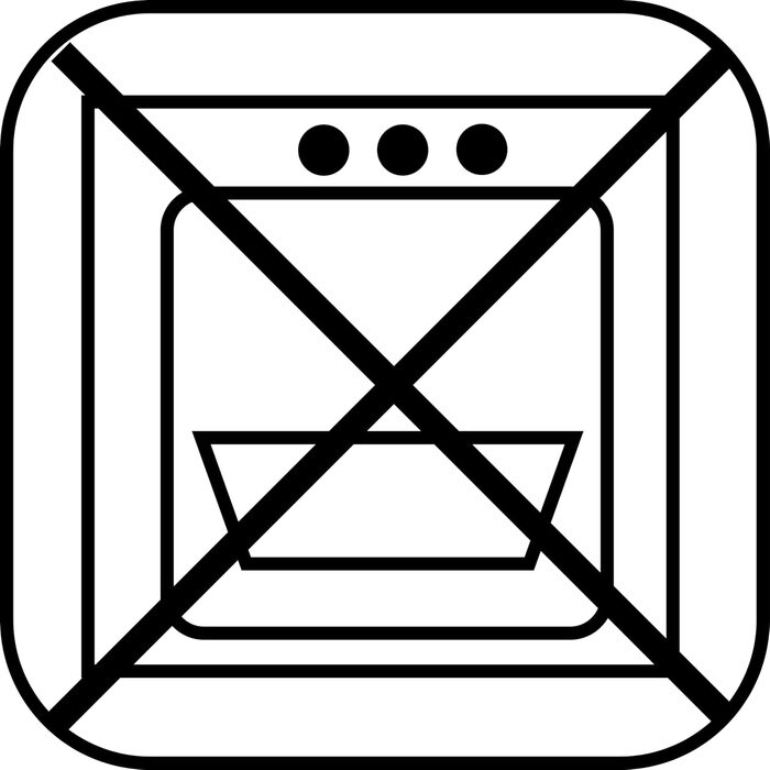 Тарілка FOOTMARK, Ø 21 см, висота 2 см, меламін, декор, біло-сіра Тарілка Ø 21 см, 85323