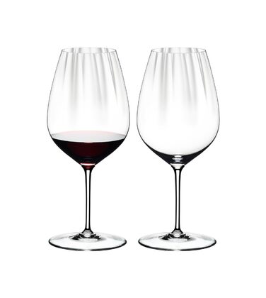 Набір з 2 келихів для червоного вина Каберне/Мерло 834 мл, Performance Riedel
