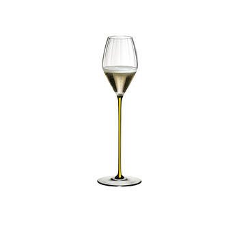 Бокал для шампанского 375 мл, желтая ножка, High Performance Riedel