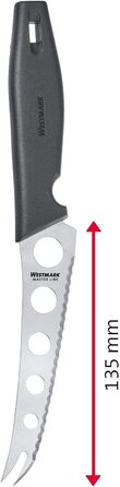 Сирорізка Westmark з гострим лезом, змінна товщина різання, нержавіюча сталь/алюміній/пластик, Fromarex, білий/червоний/сріблястий, 70002260, (ніж для сиру, 2 шт. и)