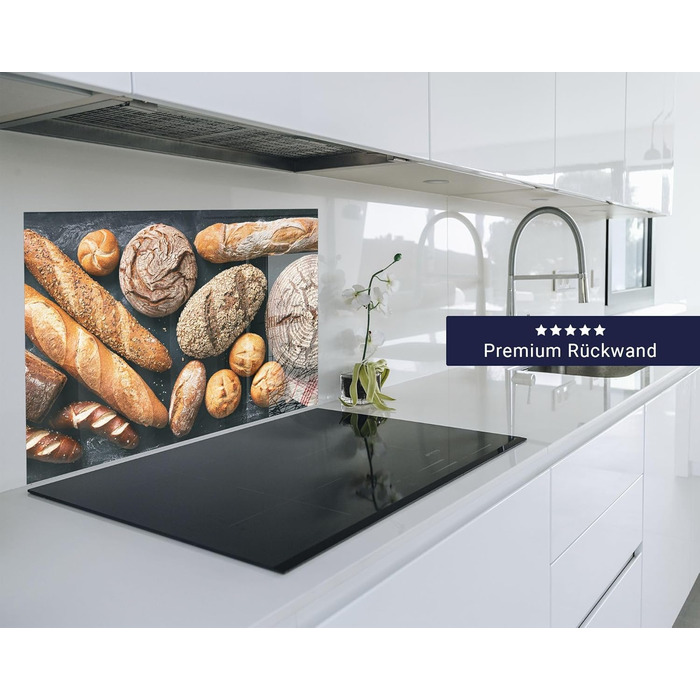 Кухонный фартук со стеклянным видом 280 х 58 см timalo