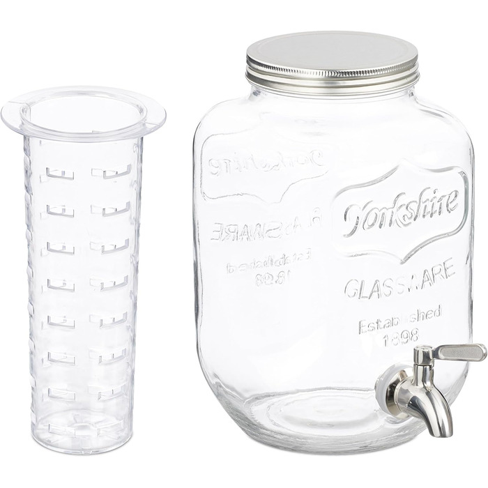 Диспенсер для напоїв 4 л Relaxdays