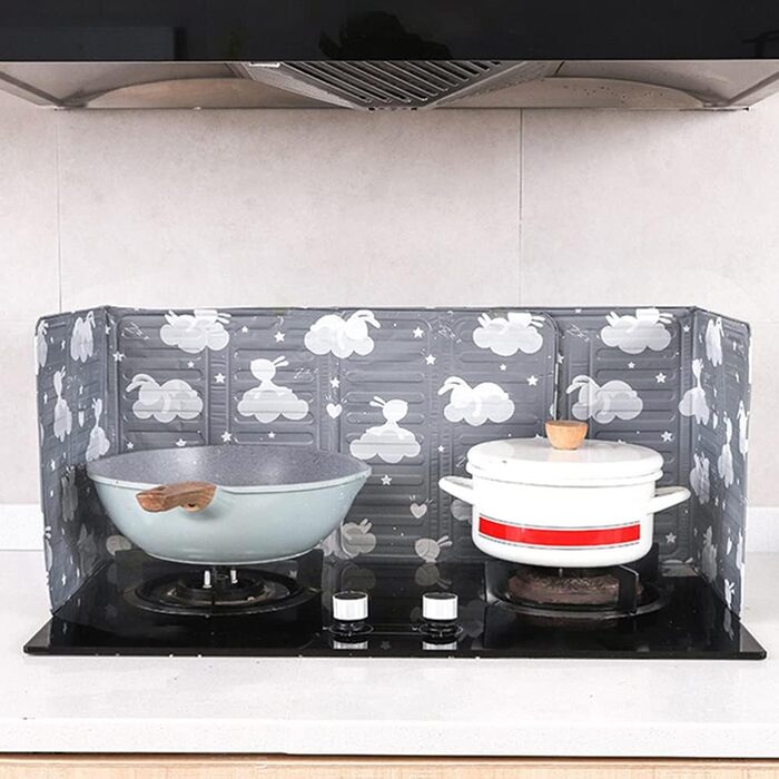 Складная защитная пластина от брызг масла Lurrose