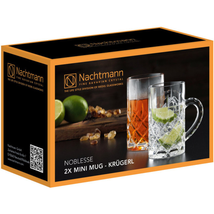 Набір пивних кухлів 250 мл, 2 предмета Beer Mug Noblesse Nachtmann