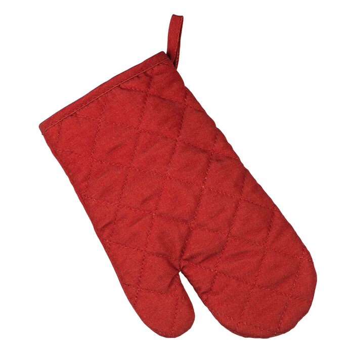 Рукавичка Ardesto Christmas Happy Holidays 17х28см, 90% поліестер, 10% бавовна, червоний