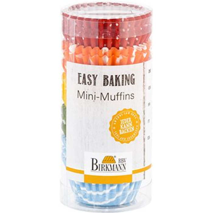 Набір форм для випічки міні-маффинов, 200 шт, 4,5 см, Easy Baking RBV Birkmann