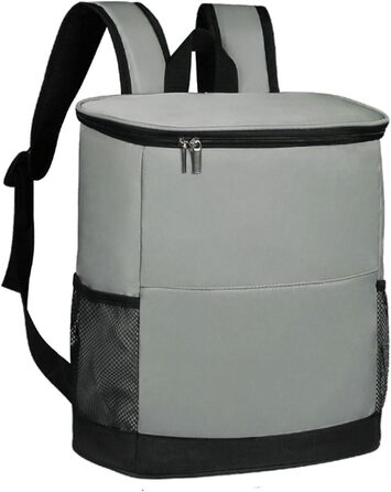 Большой терморюкзак серый Generisch