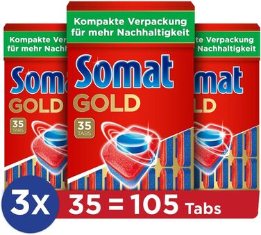 Таблетки для посудомийної машини 105 таблетками Somat