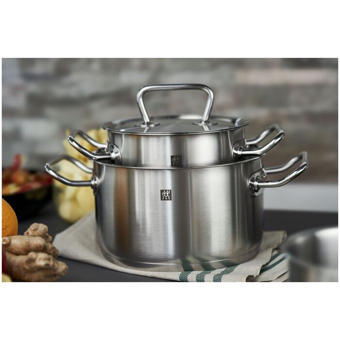 Набор кастрюль, 4 предмета, нержавеющая сталь Twin Classic Zwilling