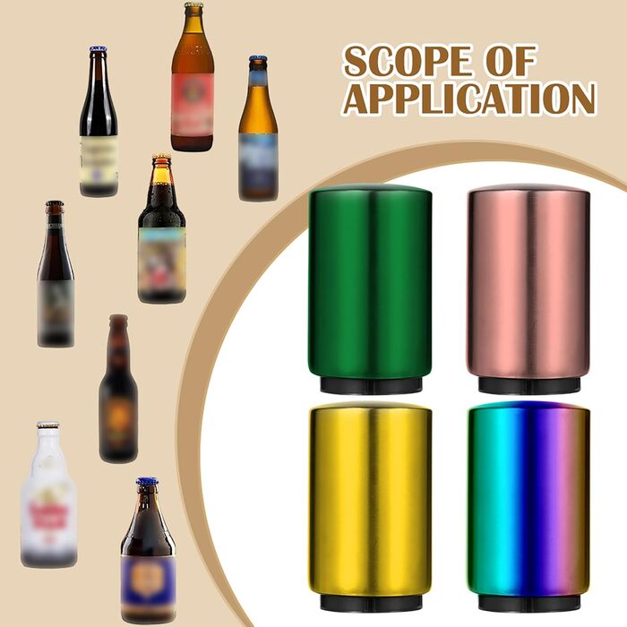 Автоматичний відкривач для пляшок 4 шт LUPATDY