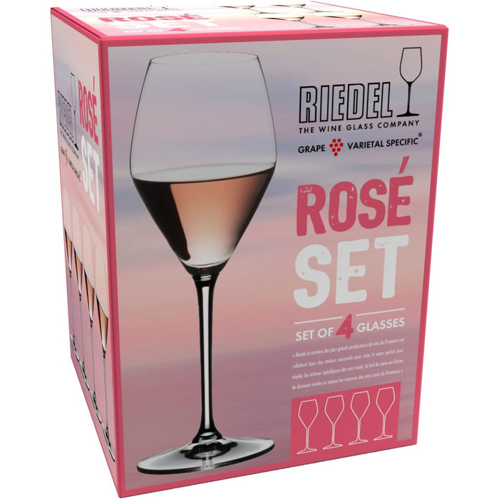 Набір з 4 келихів для рожевого вина 0,32 л, Rosé set Riedel