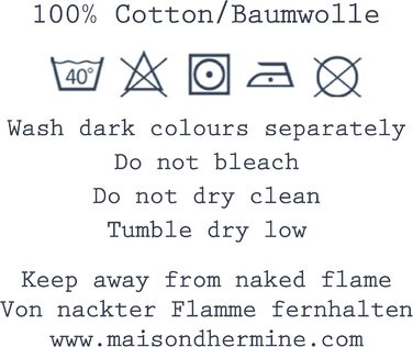 Бавовняні килимки, набір з 4 шт. , декоративні килимки, пасхальні килимки, що миються, для свят, вечерь, весни, літа (33 см x 48 см) (07 - Калахарі), 39Hermine, 100