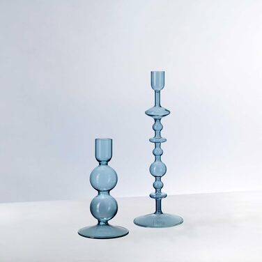 Подсвечник 7,5x7,5x13,5 см, синий Like Home Villeroy & Boch