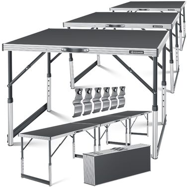 Професійний стіл 3-секційний 100 x 60 см KESSER