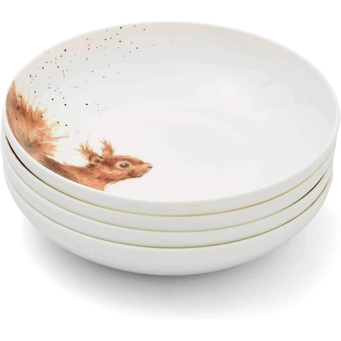 Набір із 4 мисок для пасти Wrendale Designs