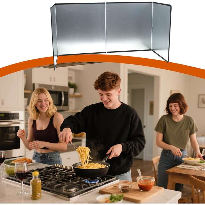 Кухонний фартух з нержавіючої сталі 76 х 29,5 х 30 см Dioeazh