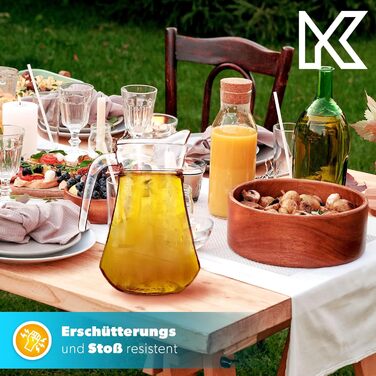 Скляний глечик 1,4 л KADAX