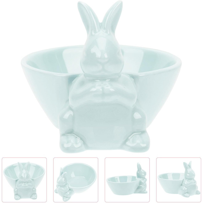 Керамическая миска в форме пасхального зайчика WRITWAA