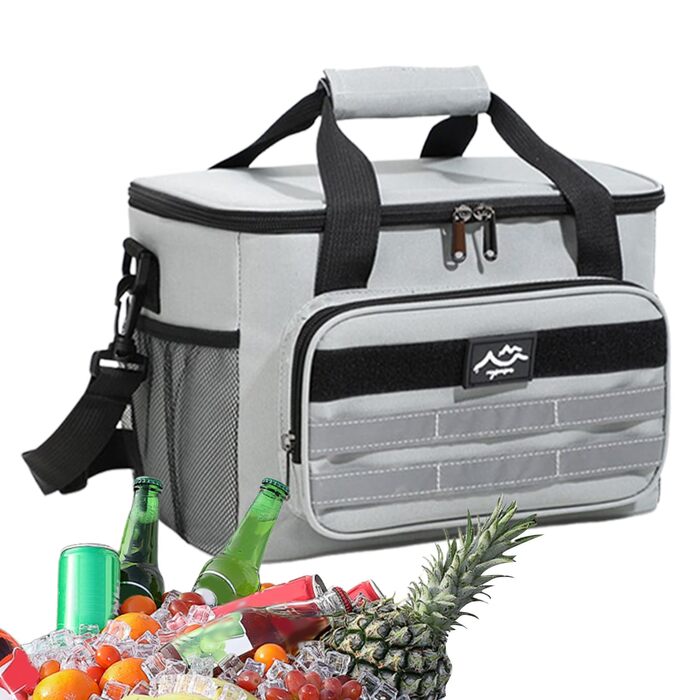 Термосумка для кемпінгу сіра Generisch