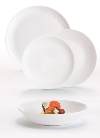 Сервіз Luminarc Pampille White, 18 предметів (6785915)