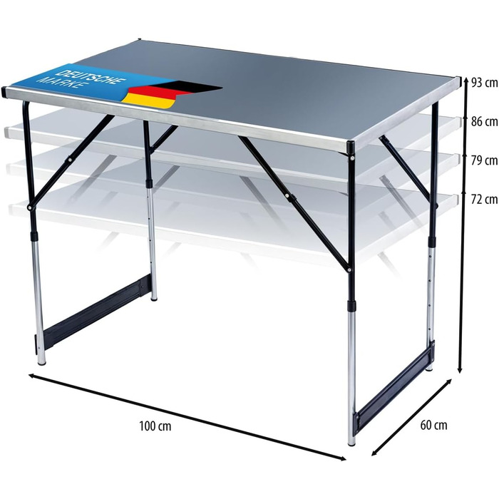 Складаний багатофункціональний стіл для кемпінгу GOODS+GADGETS