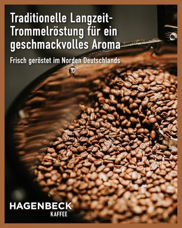 Мелені кавові зерна Coffee House 100% арабіка 250 г Hagenbeck