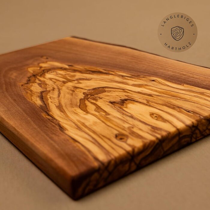 Дошка обробна з оливкового дерева 40 х 30 см das Olivenholzbrett