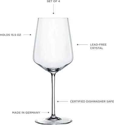 Набір келихів для білого вина 440 мл, 4 предмети, Style Spiegelau