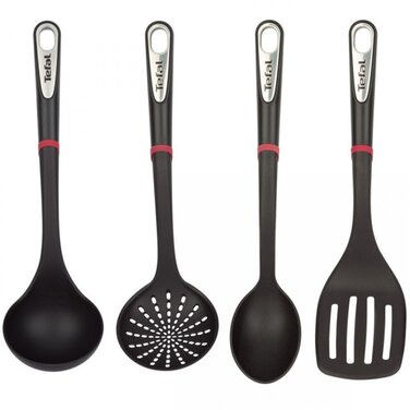 Tefal Набор кухонных аксессуаров Ingenio, 4шт, пластик, черный