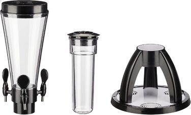 Диспенсер для напоїв з 3 кранами 4 л Relaxdays