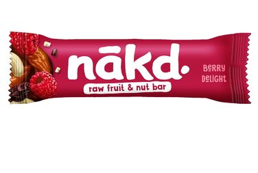 Батончики з фруктів та горіхів 18 x 35 г ягоди Nakd