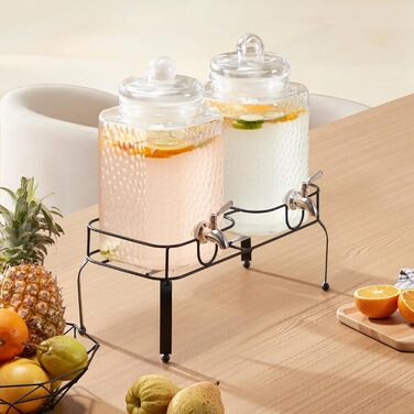 Диспенсер для напоїв  з двома резервуарами 5,5 л VEVOR