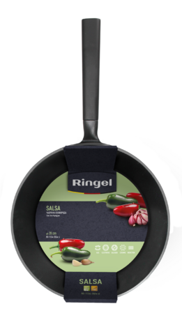 Сковорода чугунная Wok Ringel Salsa 28 см (7135991)