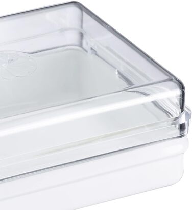 Маслянка Westmark - Ідеально підходить для сервірування та зберігання - Можна мити в посудомийній машині - Спеціальне полегшення для безпечного захоплення (традиційний, набір з 2 шт. )