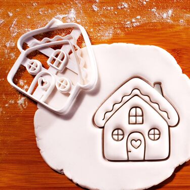 Форма для печива Пряниковий будиночок, пластик Bakerlogy