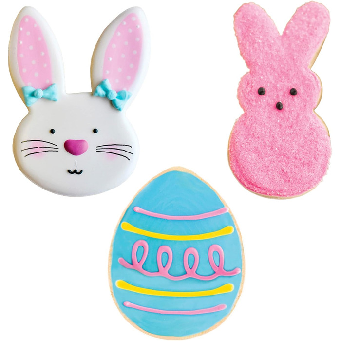 Формочки для пасхального печива 3 шт Ann Clark Cookie Cutters