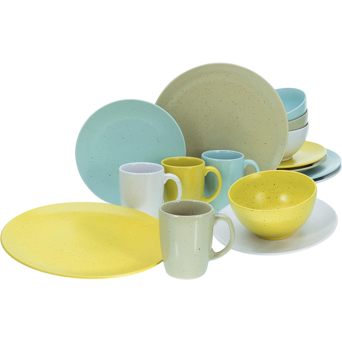 Набір посуду на 4 персони, 16 предметів, Jona Creatable