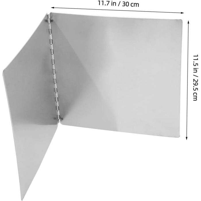 Захист від бризок олії з нержавіючої сталі 30 х 30 см DEARMAMY
