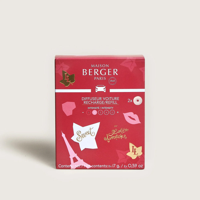 Картридж для дифузора для автівки Maison Berger Paris LOLITA LEMPICKA SWEET, 2 шт.