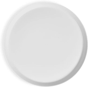 Набор посуды 16 предм. Sweet Scandi, Набор посуды на 4 персоны из новой костяной керамики, скандинавский дизайн, матовый (белый матовый, набор из 2 тарелок)