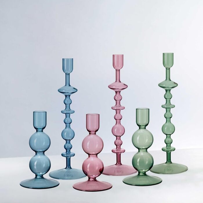 Подсвечник 9x9x27 см, зеленый Like Home Villeroy & Boch