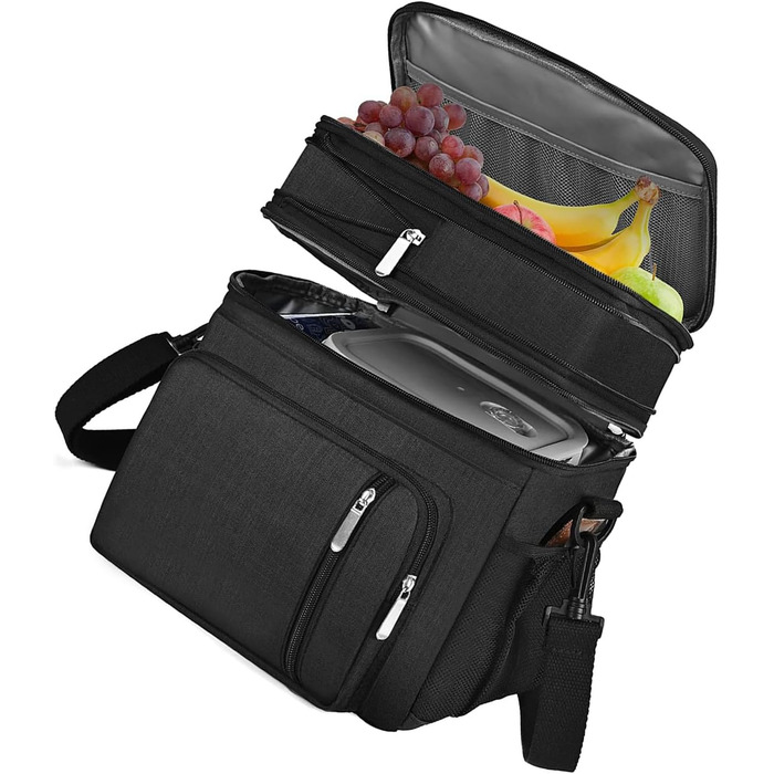 Термосумка для кемпинга черная Jesscasday