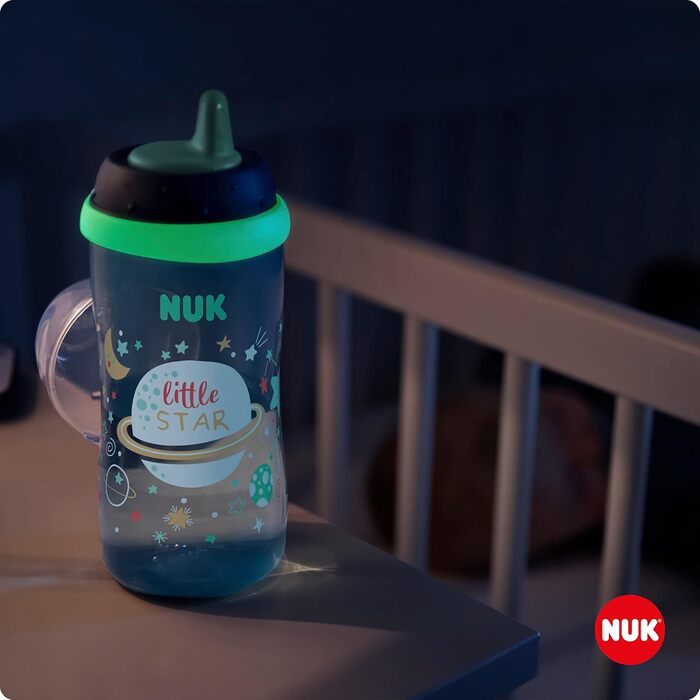 Пляшечка для годування 300 мл, синій NUK