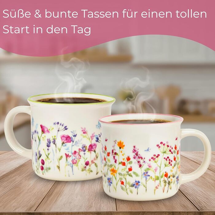 Кофейные чашки набор из 4 шт matches21 HOME & HOBBY