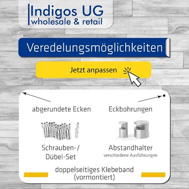 Кухонний фартух бризкозахисний екран 60 х 55 см INDIGOS