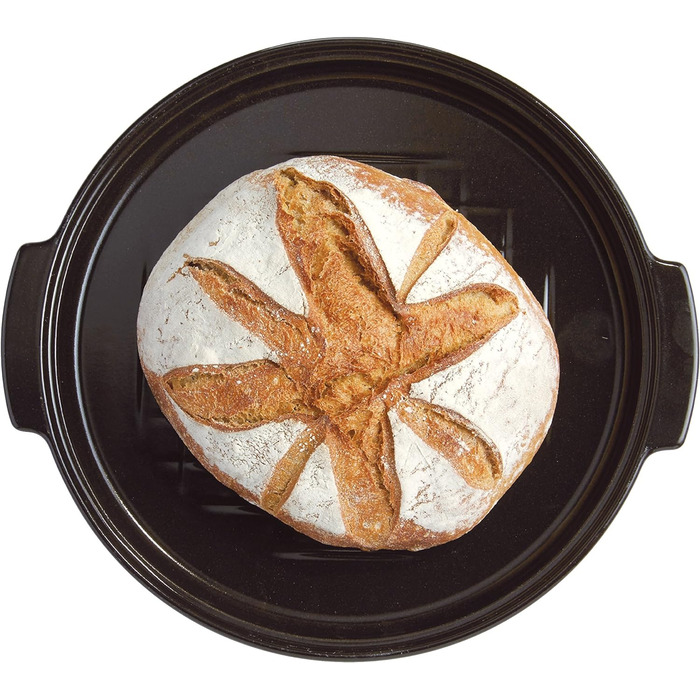 Форма для выпечки хлеба круглая 32,5 см, коричневая Emile Henry