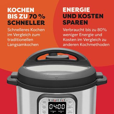 Електрична мультиварка 5,7 л 1000 Вт Instant Pot